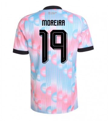 Belgien Diego Moreira #19 Replika Bortatröja VM 2026 Kortärmad